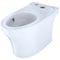 Toto Aquia IV Elongated Universal Height Skirted Toilet Bowl Cotton White CT446CEFGN#01 - alternate 3